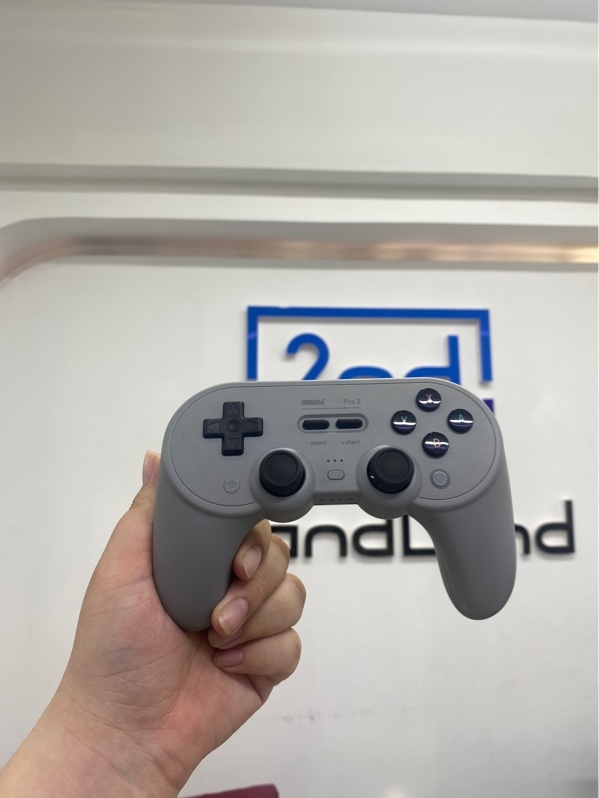 Tay cầm 8bitdo Pro 2 Bluetooth - Màu xám - Ngoại hình 98% - Fullbox
