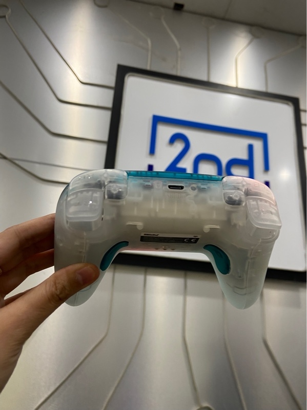 Tay cầm 8BitDo Ultimate 2 - Màu xanh - Ngoại hình: 97% - Kèm box + dock sạc + dây kết nối