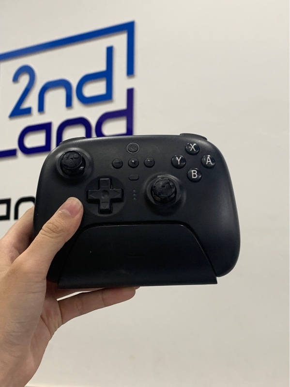 Tay cầm 8Bitdo Ultimate 2C - Màu đen - Ngoại hình: 97% - Tróc 2 analog - Kèm dock sạc + receiver