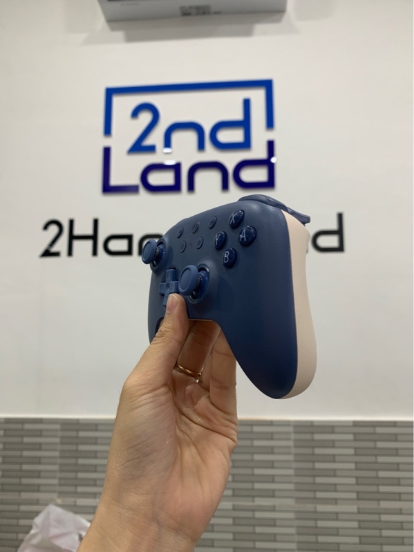 Tay cầm 8bitdo Ultimate 2C - Màu xanh - Ngoại hình: 98% - Fullbox