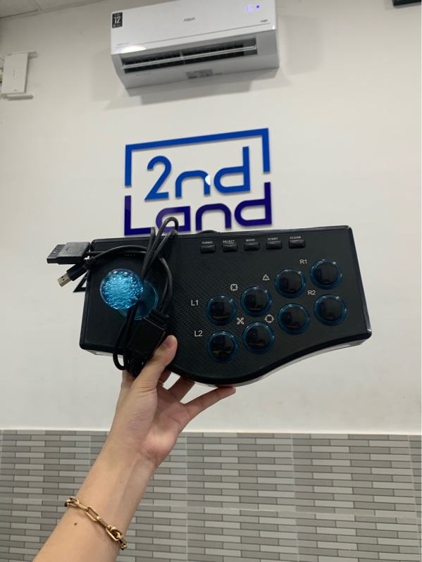 Tay cầm Arcade stick Nygacn NJP-308 - Màu đen - Ngoại hình: 97% - Body