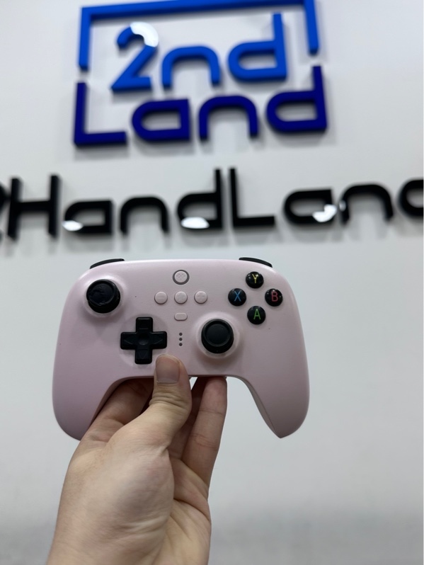 Tay cầm chơi game 8BitDo Ultimate 2.4G Wireless Controller - 2 mode: dây + Receiver - Màu hồng - Ngoại hình 96% - Ố tróc cao su cần trái - Kèm dock sạc + Receiver