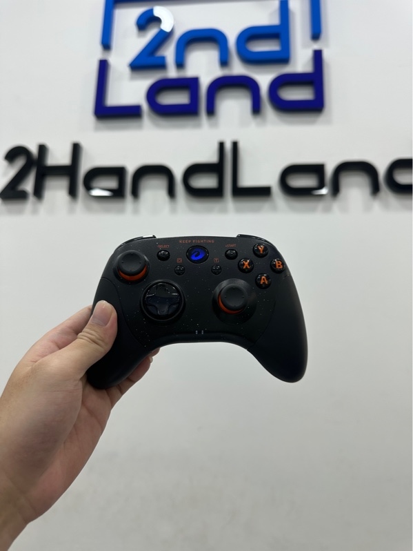 Tay cầm chơi game Dareu H101X - 2 mode kết nối : dây + bluetooth - Màu đen - Ngoại hình 98% - Body
