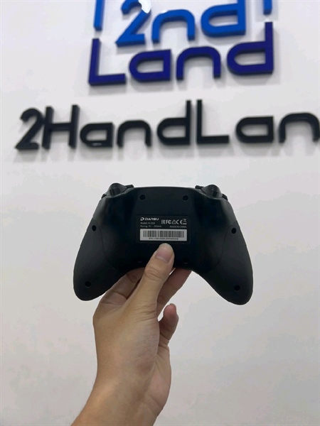 Tay cầm chơi game Dareu H101X - Màu đen - Ngoại hình 98% - Box - Kèm dây kết nối 2