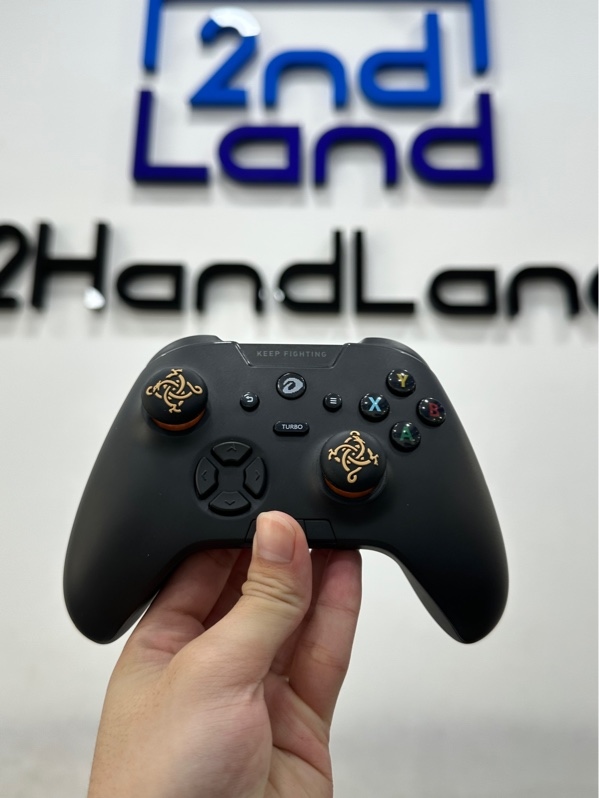 Tay cầm chơi game Dareu H105 - 3 mode kết nối : dây , receiver , dây - Màu đen - Ngoại hình 98% - Kèm box + Dây kết nối + Receiver