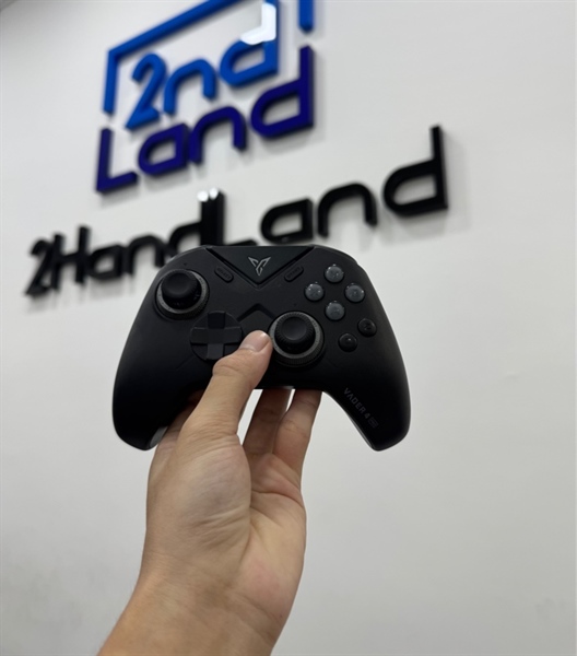 Tay cầm chơi game Flydigi Vader 4 Pro - 3 mode - Màu đen - Ngoại hình 98% - Kèm túi đựng + Dây kết nối + Receiver