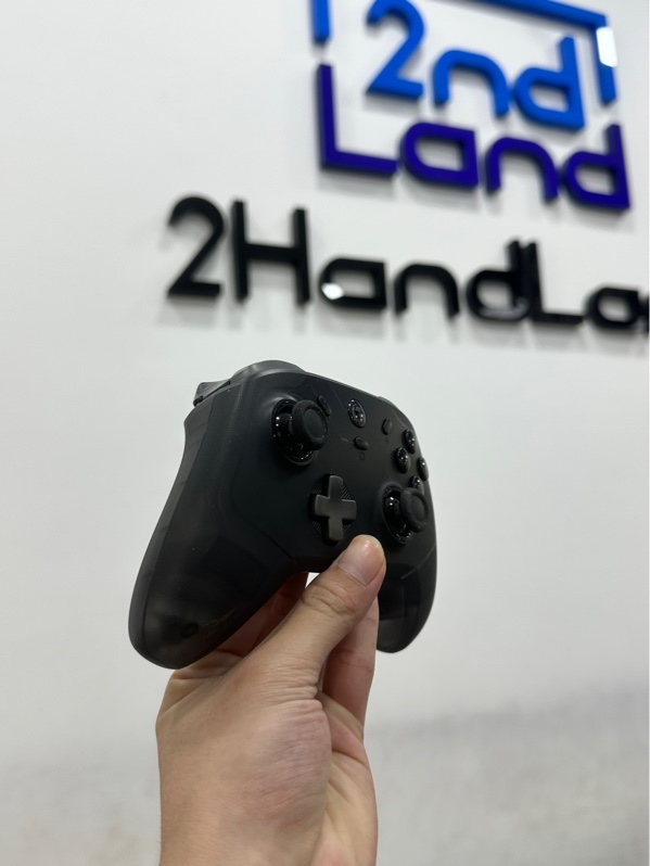 Tay cầm chơi game GameSir Cyclone 2 - 2 mode : dây , bluetooth - Màu đen - Ngoại hình 97% - Thiếu receiver - Kèm dây kết nối