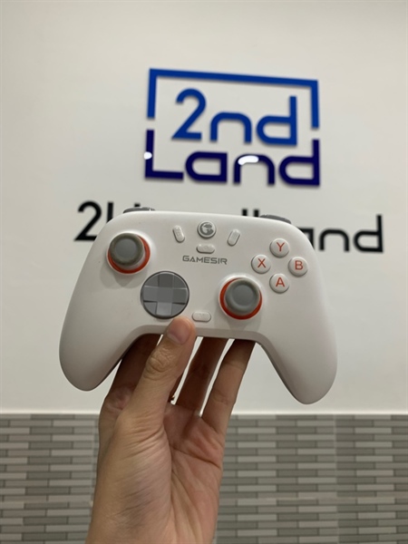 Tay cầm chơi game GameSir NOVA LITE 2 - Màu trắng - Ngoại hình: 98% - Kèm ốp đựng