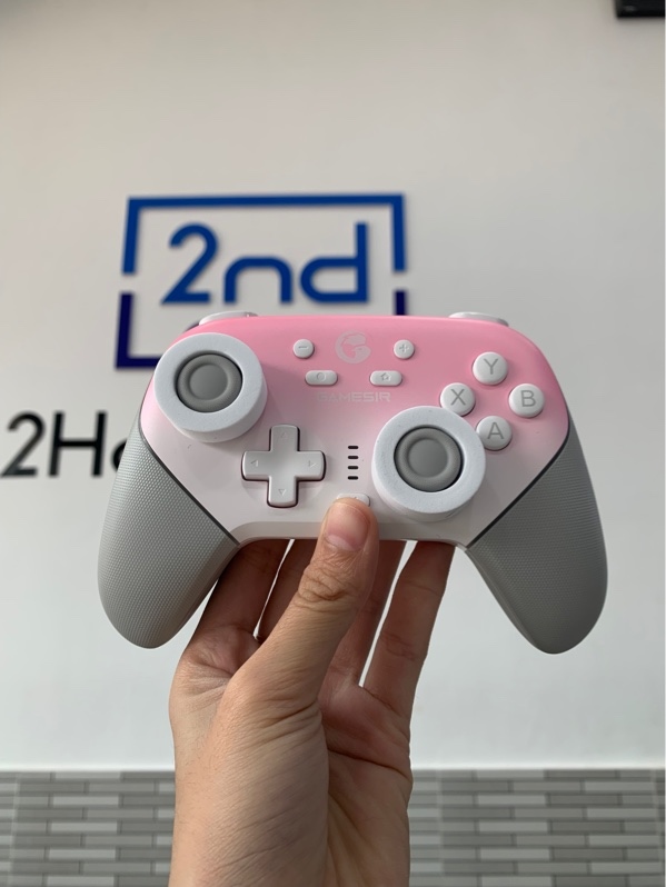 Tay cầm chơi game GameSir SUPER NOVA - Màu hồng - Ngoại hình: 98% - Fullbox