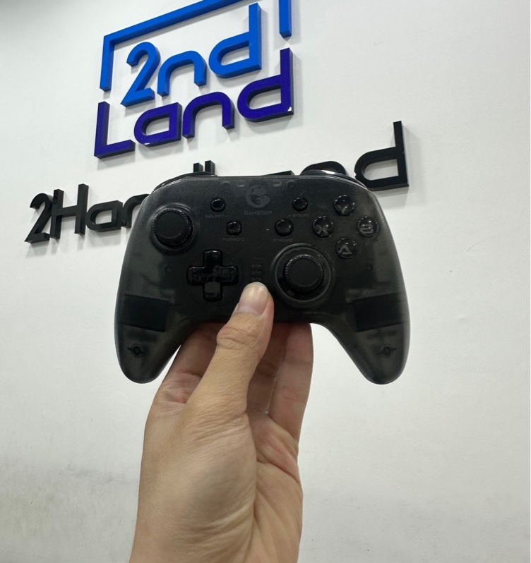 Tay Cầm Chơi Game GameSir T4 Pro - 3 mode kết nối : dây , receiver , bluetooth - Màu đen - Ngoại hình 97% - Kèm box + Dây kết nối + Reciver