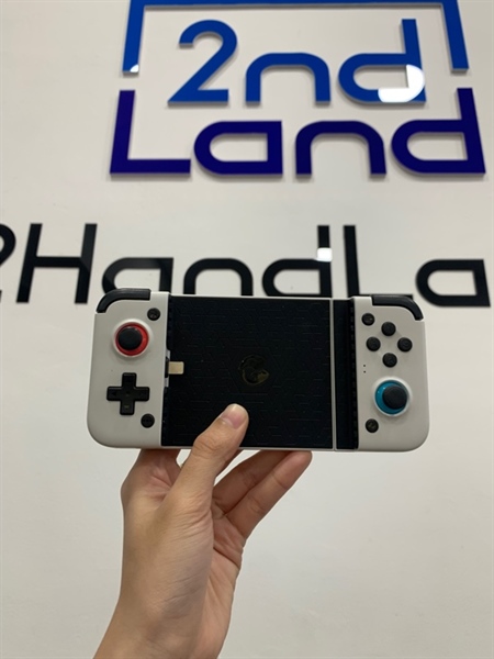Tay cầm chơi game Gamesir X2 Lightning cho iPhone - Màu trắng - Ngoại hình: 97% - Body, kèm túi đựng