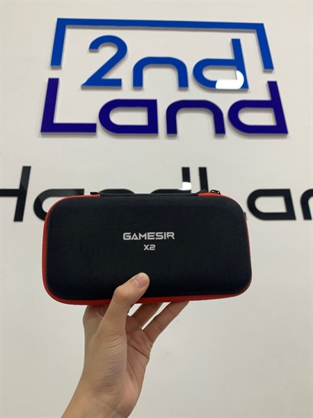Tay cầm chơi game Gamesir X2 Lightning cho iPhone - Màu trắng - Ngoại hình: 97% - Body, kèm túi đựng 3