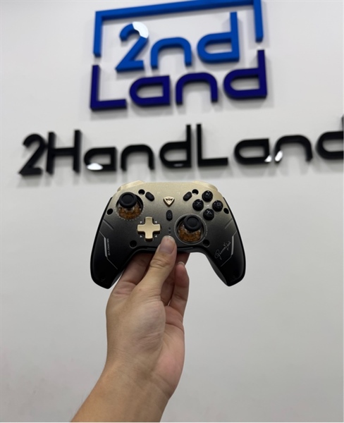 Tay cầm chơi game Machenike G5 Pro V2 - 3 mode - Màu đen vàng - Ngoại hình 99% - Fullbox