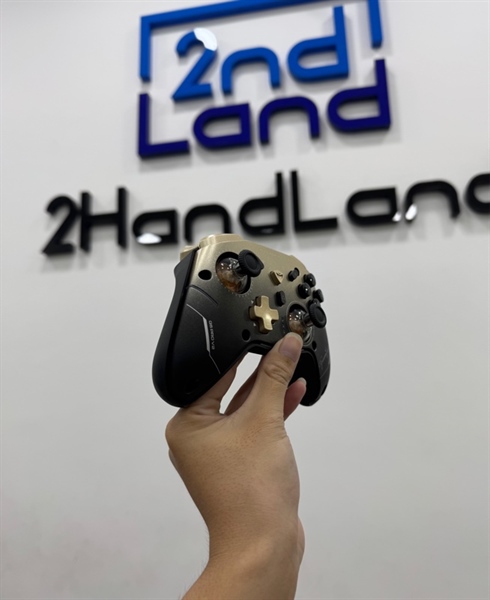 Tay cầm chơi game Machenike G5 Pro V2 - 3 mode - Màu đen vàng - Ngoại hình 99% - Fullbox 1