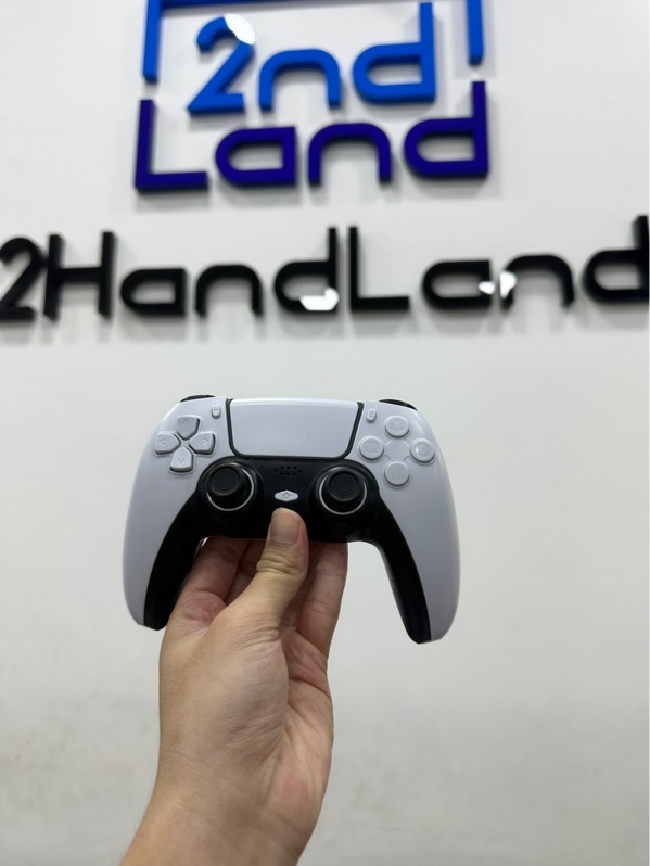 Tay cầm chơi game P4 Plus T411 - Màu trắng - Ngoại hình 97% - Mất rung - Body ( SẢN PHẨM KHÔNG BẢO HÀNH )