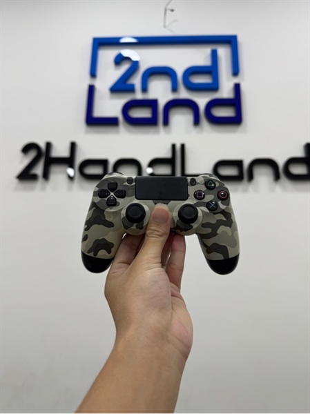 Tay cầm chơi game PS4 - Màu camo - Ngoại hình 97% - Body