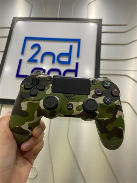 Tay cầm chơi game PS4 - Màu camo - Ngoại hình: 98% - Body