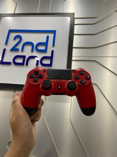Tay cầm chơi game PS4 - Màu đỏ - Ngoại hình: 97% - Body 1