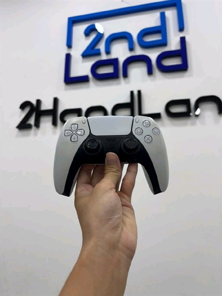 Tay cầm chơi game PS5 - Màu trắng - Ngoại hình 97% - Body