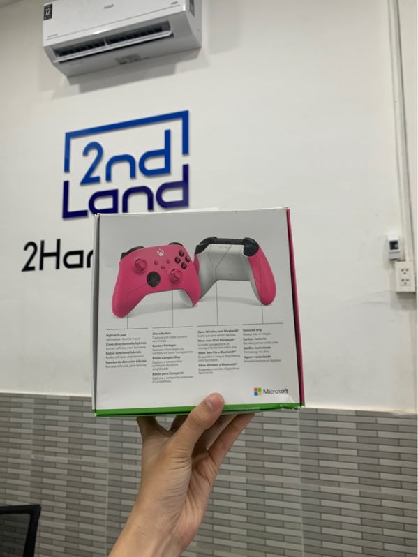 Tay cầm chơi game Xbox Core Wireless Controller – Deep Pink - Newseal