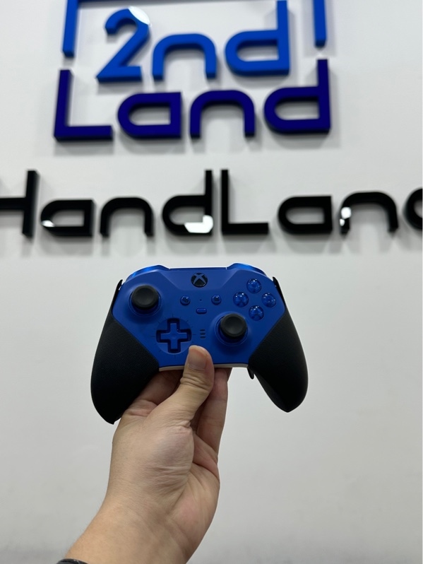 Tay Cầm Chơi Game Xbox Elite Wireless Controller Series 2 - Màu xanh - Ngoại hình 97% - Mất miếng nhựa chỗ 4 hướng - Kèm box + Dây