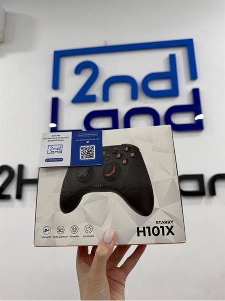 Tay cầm Dareu H101X Starry - Màu đen - Ngoại hình 98% - Kèm Box - LỖI PHÍM