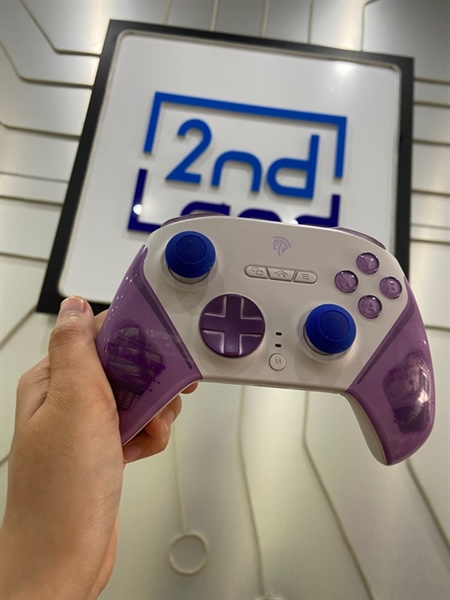 Tay cầm Easy SMX D10 - 3 Mode - Màu tím - Ngoại hình: 98% - Body - Kèm Receiver + Dây