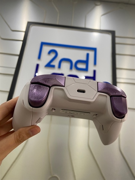 Tay cầm Easy SMX D10 - 3 Mode - Màu tím - Ngoại hình: 98% - Body - Kèm Receiver + Dây 1