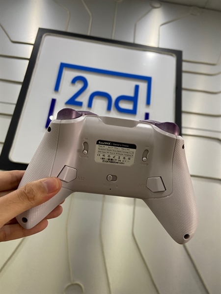 Tay cầm Easy SMX D10 - 3 Mode - Màu tím - Ngoại hình: 98% - Body - Kèm Receiver + Dây 2