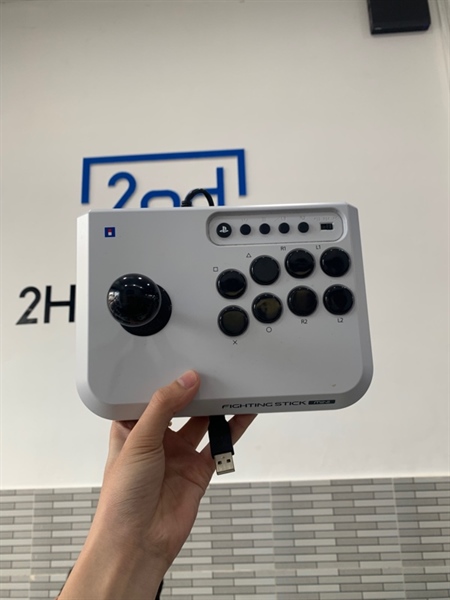 Tay cầm FIGHTING STICK MINI - Màu trắng - Ngoại hình: 98% - Fullbox