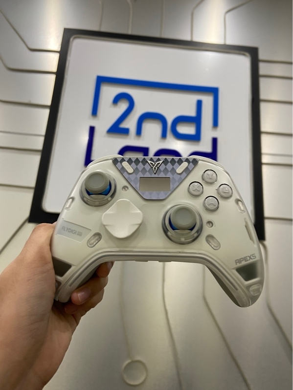 Tay cầm Flydigi APEX 5 Elite Gaming Controller - 3 mode : 2.4/dây/bluetooth - Màu trắng - Ngoại hình: 98% - FullBox