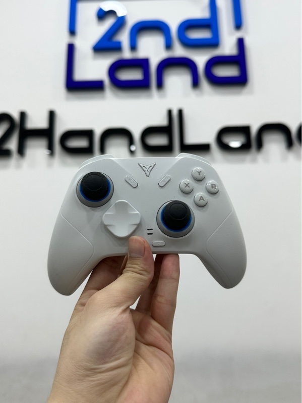 Tay cầm Flydigi Direwolf 4 Gaming Controller - 3 mode dây, receiver, bluetooth - Màu trắng - Ngoại hình 97% - Kèm Box + Túi + Receiver + Dây USB-C