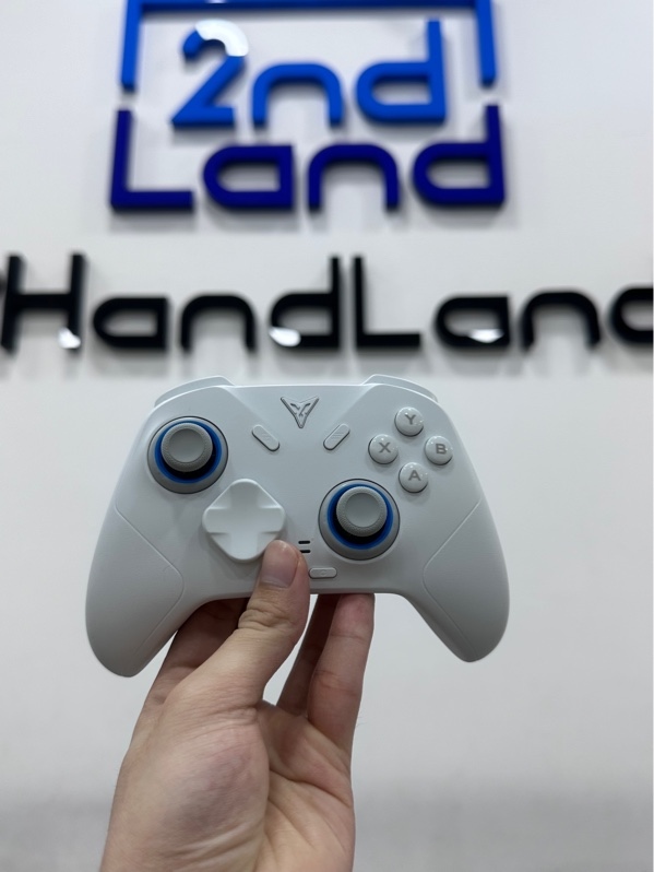 Tay cầm Flydigi Direwolf 4 Gaming Controller - 3 mode dây, receiver, BT - Màu trắng - Ngoại hình 98% - Kèm box + Receiver