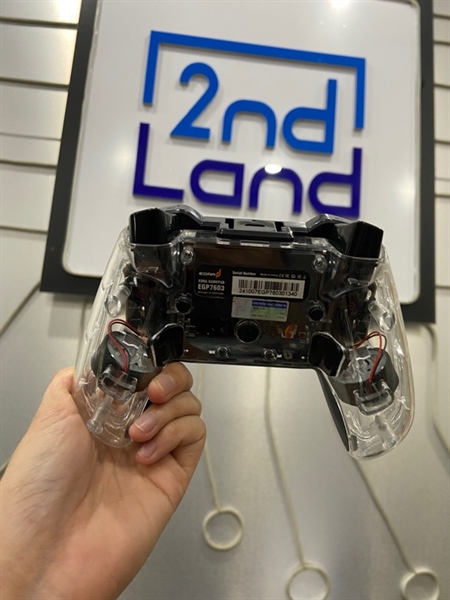 Tay cầm Gamepad Edra EGP7603 - Màu đen trong suốt - Ngoại hình: 98% - Kèm Box 2
