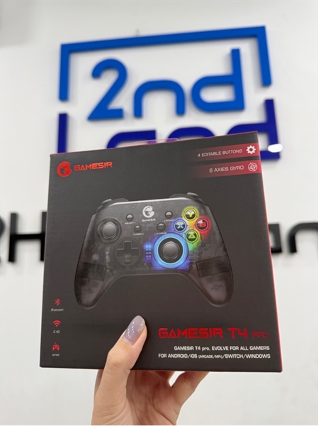 Tay cầm Gamesir T4 pro - Màu đen - Ngoại hình 98% - FullBox