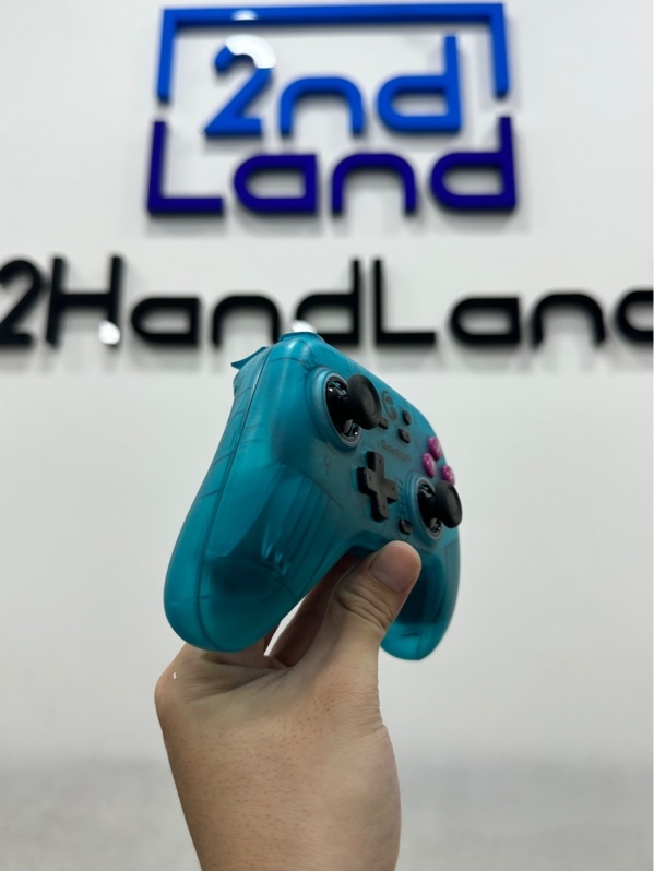 Tay cầm Gamesir T4n - 2 mode :dây , bluetooth - Màu xanh - Ngoại hình 98% - Kèm dây usb-c