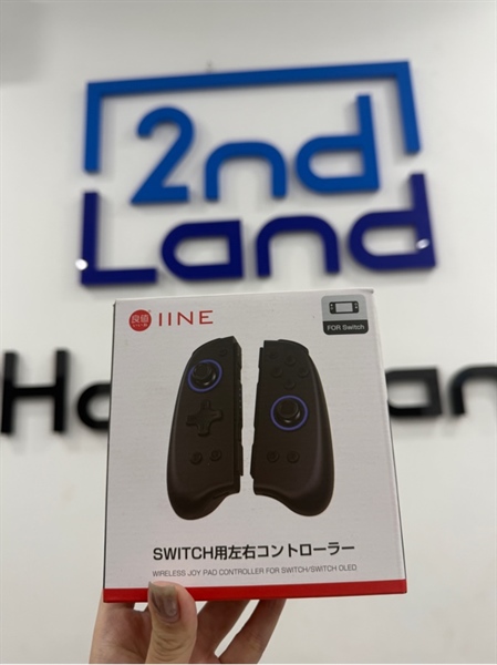 Tay cầm IINE-L614 for Nintendo Switch - Màu đen - Ngoại hình 98% - Box