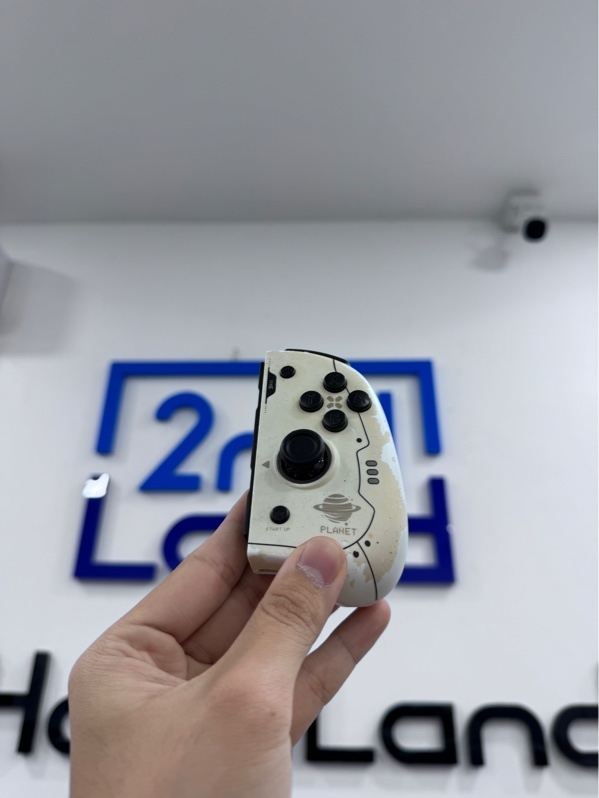 Tay cầm IINE Split Pad Pro Joy-con cho Nintendo Switch - White Space - Màu trắng - Ngoại hình 97% - Nhựa ố, trầy xước - Kèm túi