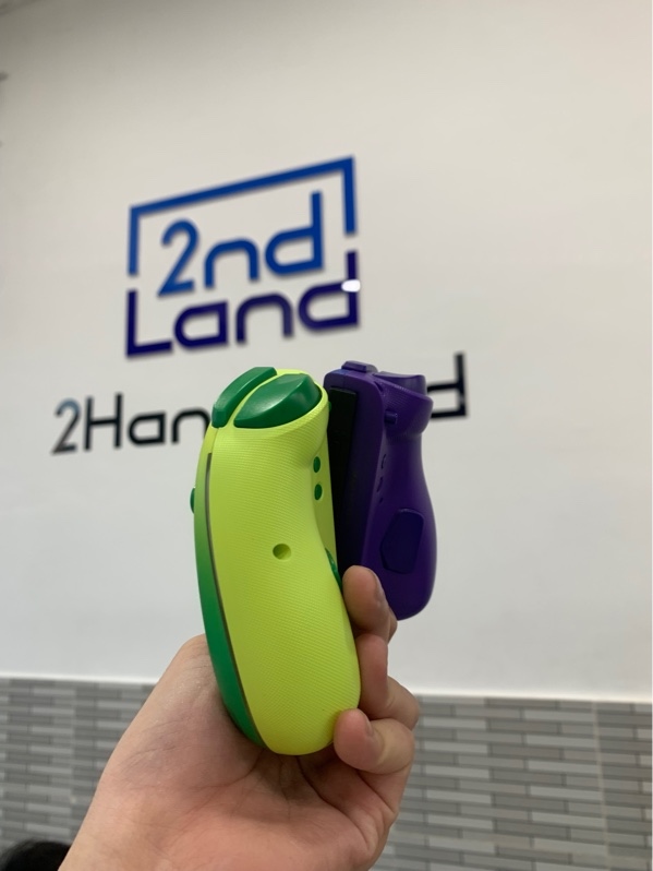 Tay Cầm Joy-con Joypad Splatoon 3 Cho Nintendo Switch IINE L767 - Màu tím xanh - Ngoại hình: 98% - Body