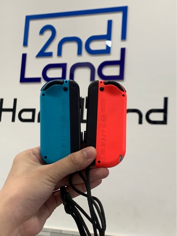 Tay cầm Joy-Con Nintendo Switch - Màu xanh đỏ - Ngoại hình: 97% - Body