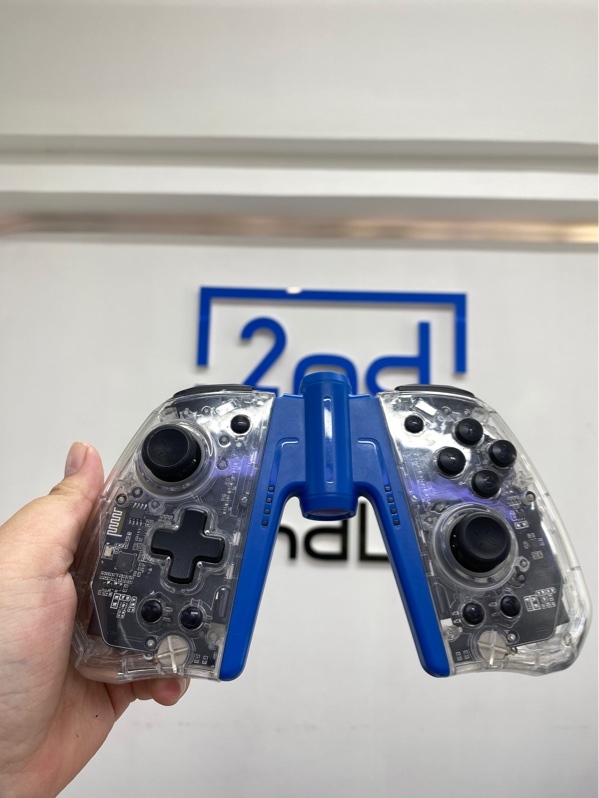 Tay cầm joypad IIne elite V2 transparent (L786) - Màu trong suốt - Ngoại hình 98% - Kèm grip, tay trái lờn chốt - Body