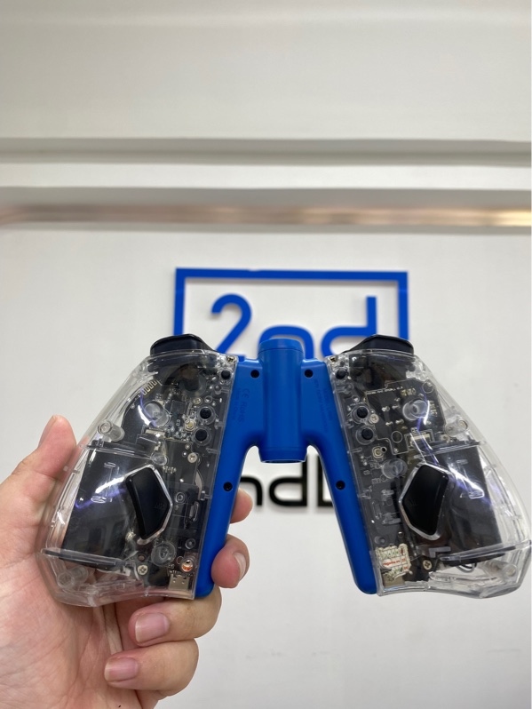 Tay cầm joypad IIne elite V2 transparent (L786) - Màu trong suốt - Ngoại hình 98% - Kèm grip, tay trái lờn chốt - Body