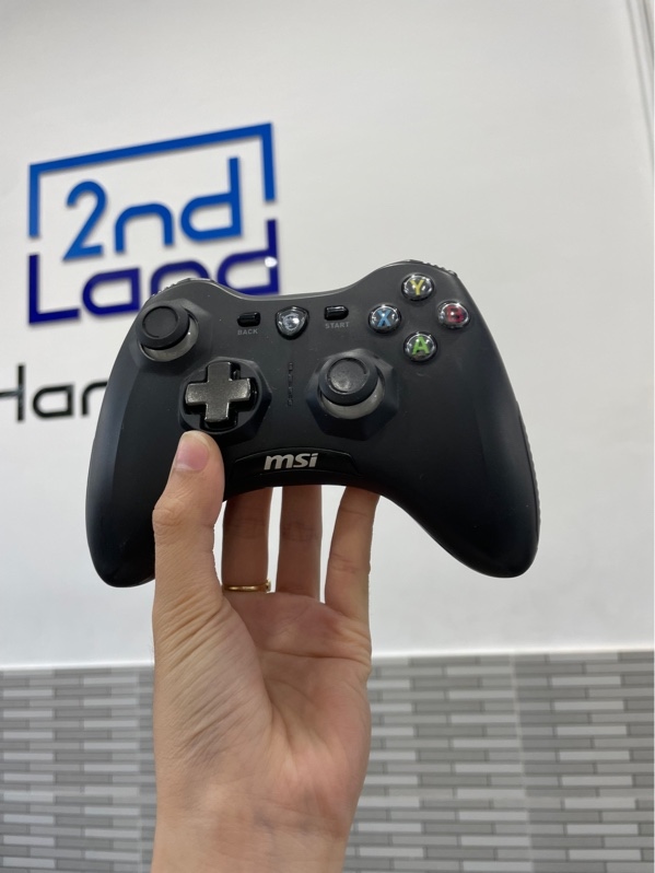 Tay cầm MSI Force GC30 V2 - 2 mod reciver + dây - Màu đen - Ngoại hình: 97% - Fullbox