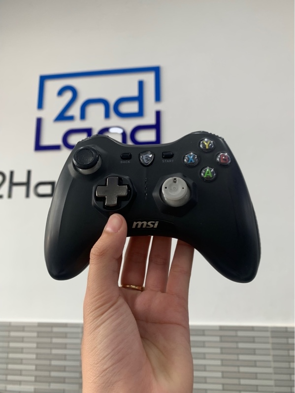 Tay cầm MSI Force GC30 VS - 2 mod dây, reciver - Màu đen - Ngoại hình: 97% - Body