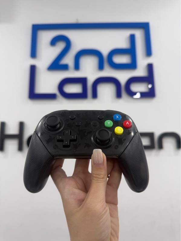 Tay cầm nintendo switch pro controller - Màu đen - Ngoại hình 98% - Body