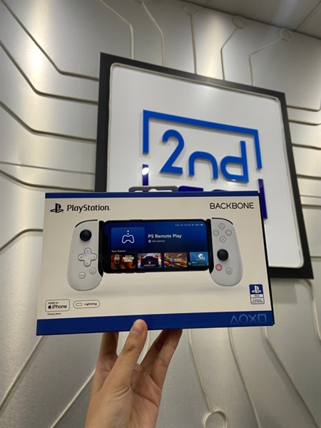 Tay cầm Play Station BackBone One - Màu Trắng - Lightning For iPhone - Ngoại hình 99% - Fullbox