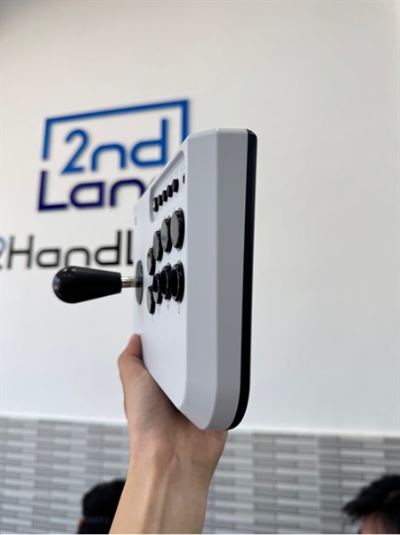 Tay cầm Play Station Fighting Stick Mini - Màu trắng - Ngoại hình 98% - Body 1