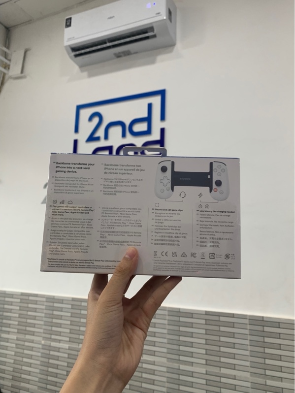 Tay cầm Playstation Bacbone - Màu trắng - Newseal