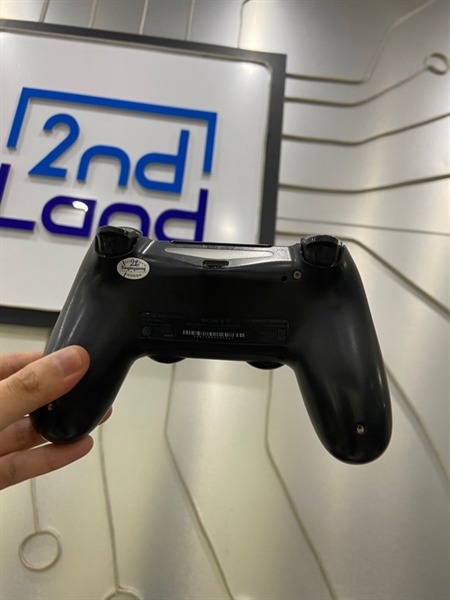 Tay cầm PS4 - Màu đen - Ngoại hình: 97% - Mất đệm cao su - Body 2