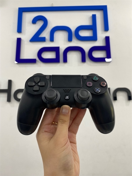Tay cầm PS4 - Màu đen - Ngoại hình 98% - Bụi - Body
